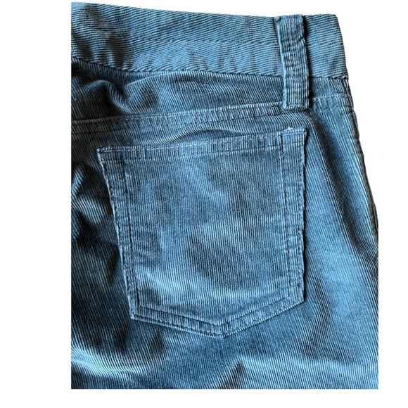 Gap Vintage Straight Ultra Low Rise Cords Teal Blue - Picture 8 of 12